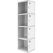 Vestiaire métallique 1800x400x500 - Gris/Bleu - SIMON RACK - 8425437066757