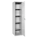 Vestiaire métallique monté 1800x400x400 - 4 niveaux Gris/Blanc - SIMON RACK - 8425437066948