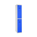 Vestiaire métallique 1800x300x500 - Gris/Bleu - SIMON RACK - 8425437067167