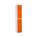 Vestiaire métallique 1800x300x500 - Gris/Orange - SIMON RACK - 8425437067891