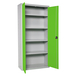 Vestiaire métallique monté 1800x600x400 - 4 niveaux Gris - SIMON RACK - 8425437069093