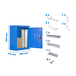 Armoire de rangement - 650x900x275 - Bleu - SIMON RACK - 8425437072192