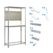 Rayonnage pour garage auto - 2000x1200x400 - Galvanisé - SIMON RACK - 8425437072291