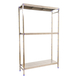 Rayonnage mobile bois-métal léger sans vis 1600x1660x500 - 3 niveaux - SIMON RACK - 8425437073281