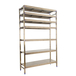 Rayonnage mobile bois-métal léger sans vis 2000x860x500 - 7 niveaux - SIMON RACK - 8425437073724