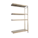 Rayonnage mobile bois-métal léger sans vis 1600x860x500 - 4 niveaux - SIMON RACK - 8425437074080