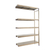 Rayonnage mobile bois-métal léger sans vis 2000x1260x500 - 5 niveaux - SIMON RACK - 8425437074400