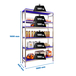 Rayonnage mobile bois-métal léger sans vis 1600x1660x400 - 6 niveaux - SIMON RACK - 8425437074776