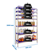 Rayonnage mobile bois-métal léger sans vis 2000x860x400 - 7 niveaux - SIMON RACK - 8425437075032