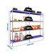 Rayonnage mobile bois-métal léger sans vis 2000x3290x500 - 4 niveaux - SIMON RACK - 8425437075247