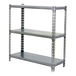 Rayonnage métallique léger sans vis 900x1200x400 - 3 niveaux Galvanisé - SIMON RACK - 8425437076626