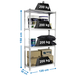 Rayonnage métallique léger sans vis 1500x1200x500 - 4 niveaux Galvanisé - SIMON RACK - 8425437076824