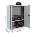 Vestiaire métallique monté 900x800x400 - 1 niveau Gris - SIMON RACK - 8425437079238