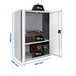 Vestiaire métallique monté 900x800x400 - 1 niveau Gris - SIMON RACK - 8425437079313