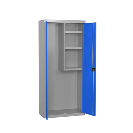 Vestiaire métallique 1800x600x400 - Gris/Bleu - SIMON RACK - 8425437079382