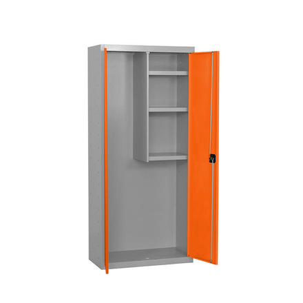 Vestiaire métallique 1800x600x400 - Gris/Orange - SIMON RACK - 8425437079429