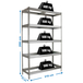 Étagère charge moyenne 500 à 600kg - 2000x2100x750 - 5 niveaux Galvanisé - SIMON RACK - 8425437081354
