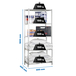 Rayonnage métallique léger sans vis 1800x800x400 - 5 niveaux Galvanisé - SIMON RACK - 8425437082153