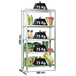 Rayonnage métallique léger à vis 1800x900x400 - 5 niveaux Galvanisé - SIMON RACK - 8425437082160