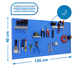 Kit établi mobile Bricolage - 400x1200x35 - 1 niveau Bleu - SIMON RACK - 8425437082214