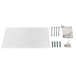 Kit établi mobile Bricolage - 400x1200x35 - 1 niveau Blanc - SIMON RACK - 8425437082504