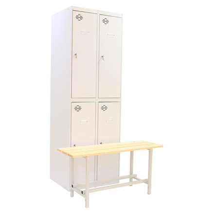 Vestiaire métallique 1800x1000x720 - Gris - SIMON RACK - 8425437082948