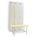 Vestiaire métallique 1800x1000x720 - Gris - SIMON RACK - 8425437082962