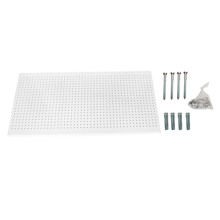 Kit établi mobile Bricolage - 400x1200x35 - 1 niveau Blanc - SIMON RACK - 8425437083600