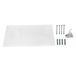 Kit établi mobile Bricolage - 400x1200x35 - 1 niveau Blanc - SIMON RACK - 8425437083600