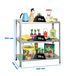 Rayonnage métallique léger à vis 900x900x500 - 3 niveaux Galvanisé - SIMON RACK - 8425437083761