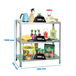 Rayonnage métallique léger à vis 1000x900x300 - 3 niveaux Galvanisé - SIMON RACK - 8425437084270