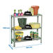 Rayonnage métallique léger à vis 1000x800x500 - 3 niveaux Gris - SIMON RACK - 8425437084584