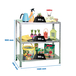 Rayonnage métallique léger à vis 900x1100x400 - 3 niveaux Galvanisé - SIMON RACK - 8425437084904