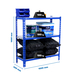 Rayonnage métallique léger sans vis 1000x1000x400 - 3 niveaux Bleu - SIMON RACK - 8425437085345