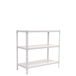 Rayonnage métallique léger sans vis 1000x1000x500 - 3 niveaux Blanc - SIMON RACK - 8425437085413