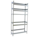Rayonnage léger tri de bouteille sans vis 2000x1000x300 - 5 niveaux Gris - SIMON RACK - 8425437087905