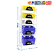 Rayonnage léger tri de bouteille sans vis 2000x800x300 - 5 niveaux Blanc - SIMON RACK - 8425437087912