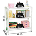 Rayonnage métallique léger à vis 900x900x300 - 3 niveaux Blanc - SIMON RACK - 8425437090035