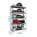 Étagère charge moyenne 500 à 600kg - 2000x2100x600 - 5 niveaux Gris/Bois - SIMON RACK - 8425437092398