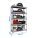 Étagère charge moyenne 500 à 600kg - 2000x2100x900 - 5 niveaux Gris/Bois - SIMON RACK - 8425437092411