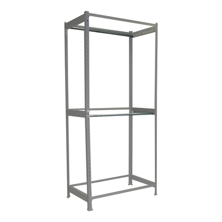 Rayonnage pour vêtements 1500x900x750 - 3 niveaux Gris - SIMON RACK - 8425437092817