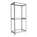 Rayonnage pour vêtements 1500x900x750 - 3 niveaux Gris - SIMON RACK - 8425437092817