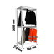 Rayonnage pour vêtements 3000x900x750 - 2 niveaux Gris - SIMON RACK - 8425437092879