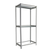 Rayonnage pour vêtements 3000x1200x750 - 2 niveaux Gris - SIMON RACK - 8425437092886