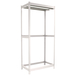 Rayonnage pour vêtements 3000x900x600 - 1 niveau Blanc - SIMON RACK - 8425437093166