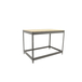 Kit établi Basic - 900x2100x450 - 1 niveau Gris/Bois - SIMON RACK - 8425437093838