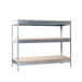 Kit établi Basic - 900x1800x450 - 3 niveaux Bois - SIMON RACK - 8425437094064