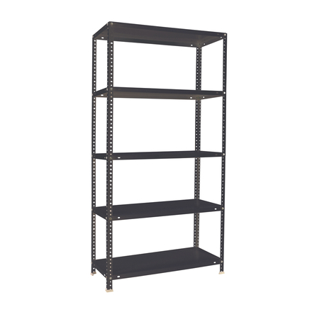 Rayonnage métallique léger à vis 2000x1100x500 - 5 niveaux Anthracite - SIMON RACK - 8425437096525