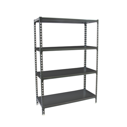 Rayonnage métallique léger sans vis 1500x1000x300 - 4 niveaux Anthracite - SIMON RACK - 8425437097560