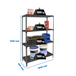 Rayonnage métallique léger sans vis 1500x1000x300 - 4 niveaux Anthracite - SIMON RACK - 8425437097560
